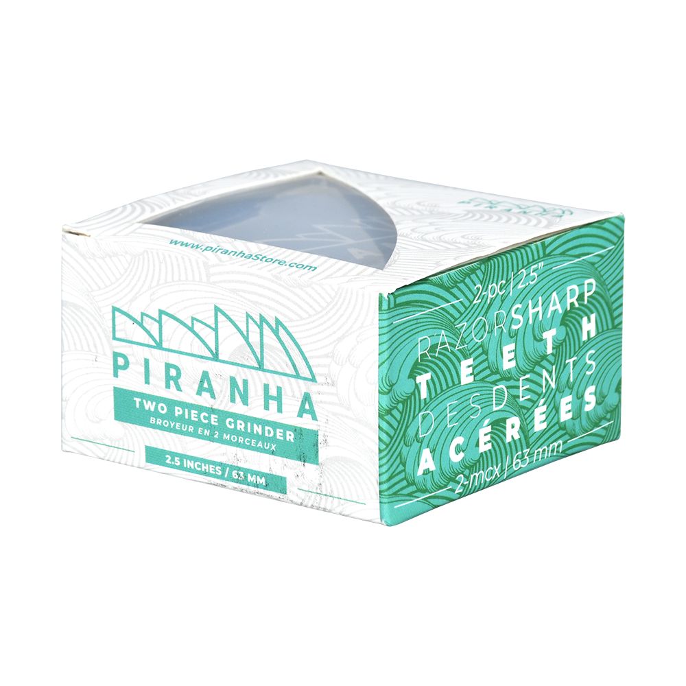 Piranha Compact Aluminum Grinder | 2pc | 2.5"