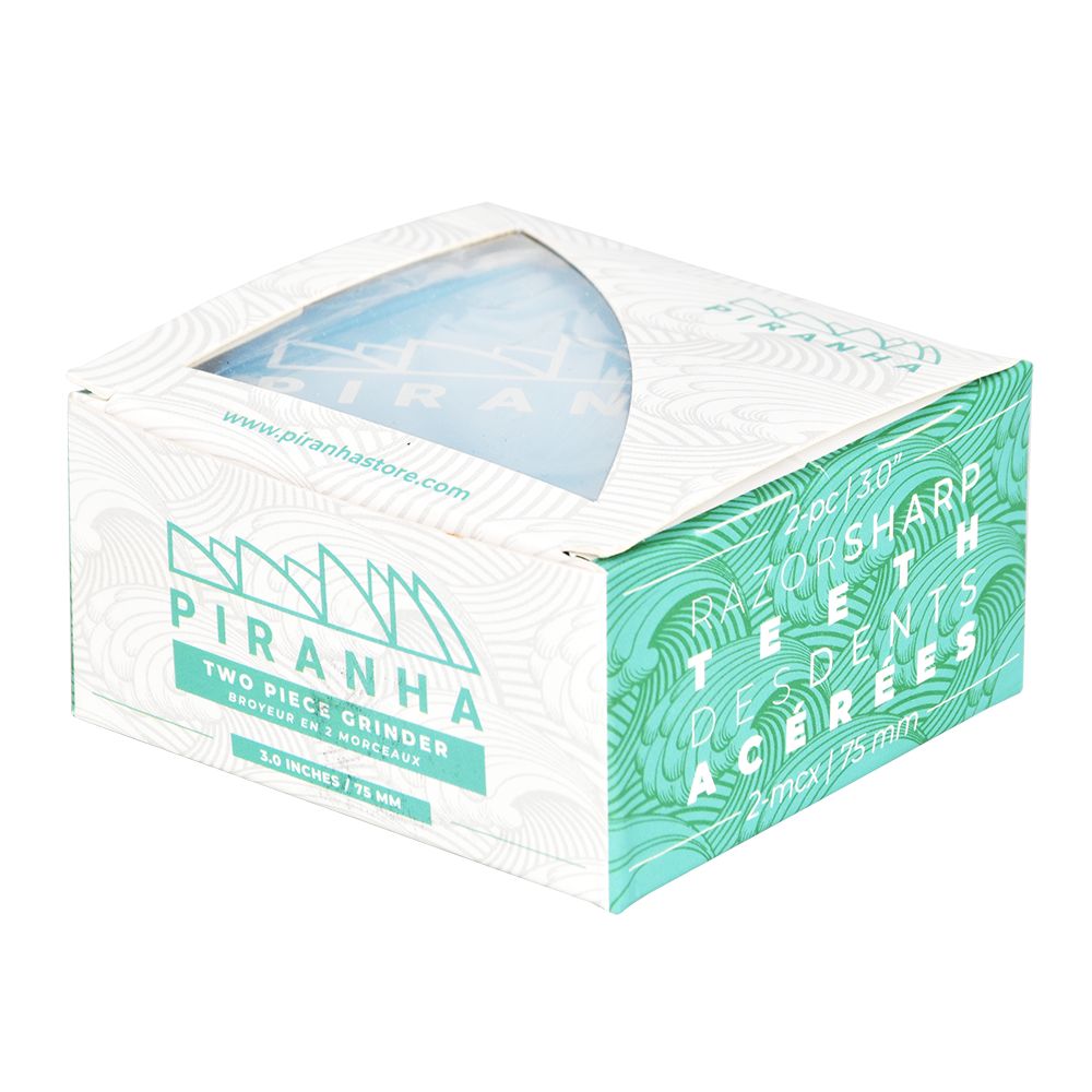 Piranha Compact Aluminum Grinder | 2pc | 3"