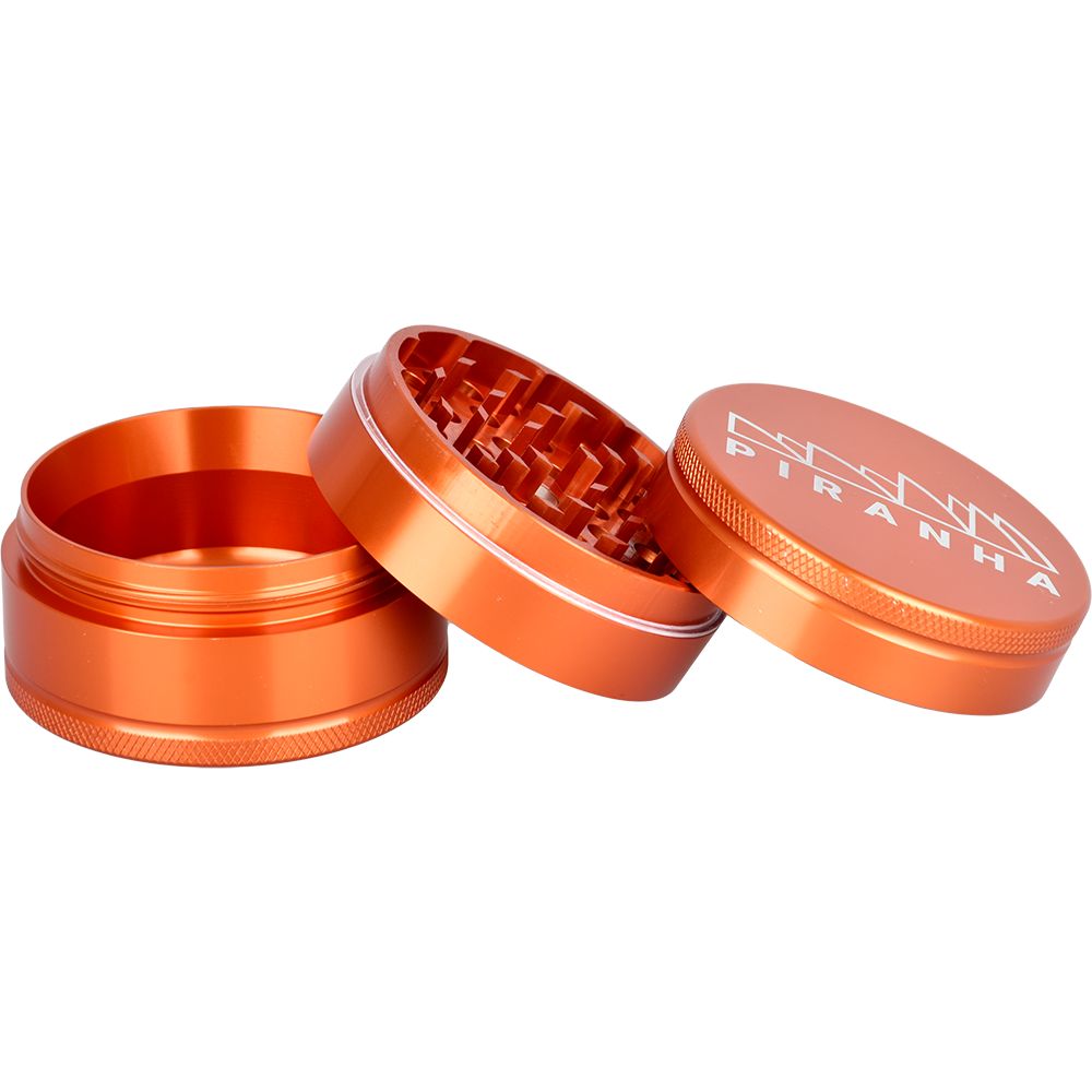 Piranha Grind-and-Store Aluminum Grinder | 3pc | 2.5"