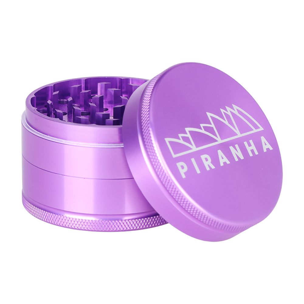 Piranha Grind-and-Store Aluminum Grinder | 3pc | 2.5"