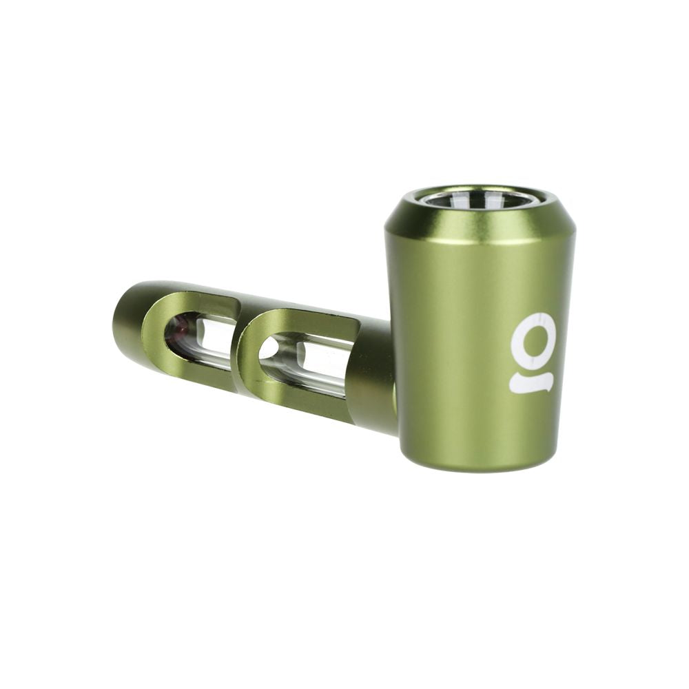 ONGROK Aluminum & Glass Spoon Pipe | 4.25"