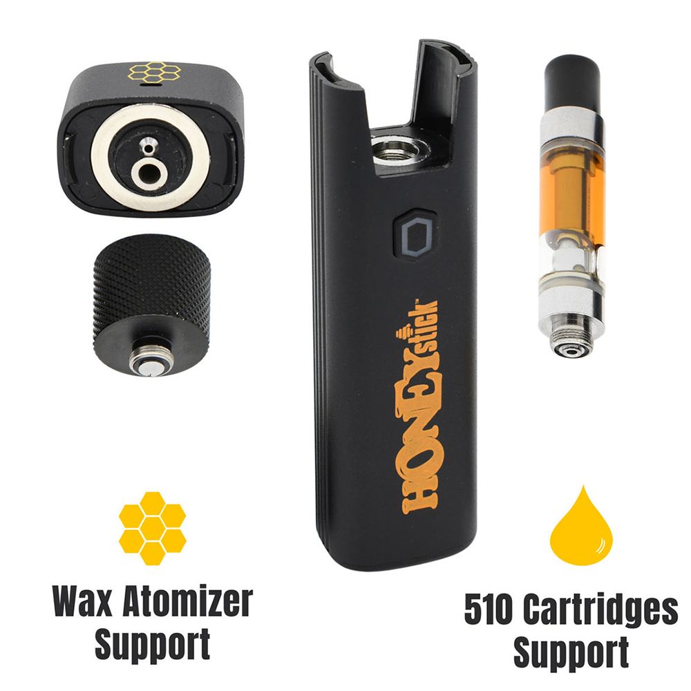 HoneyStick Pocket Plasma Dual Use Dab Pen and 510 Cart Battery - 950mAh