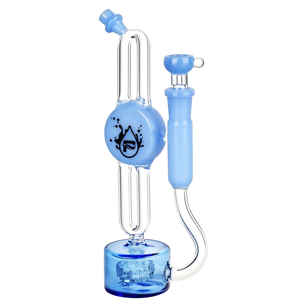 Pulsar Thin Line Glass Water Pipe - 8.5" / 14mm F / Colors Vary
