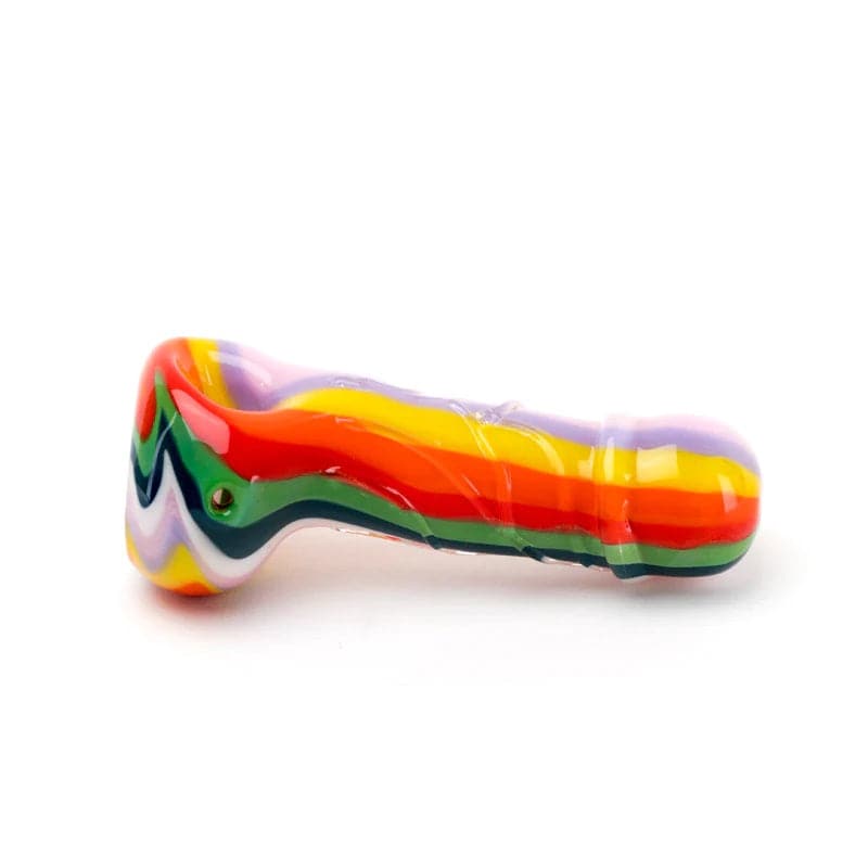 Empire Glassworks Spoon Pipe - Rainbow Rod