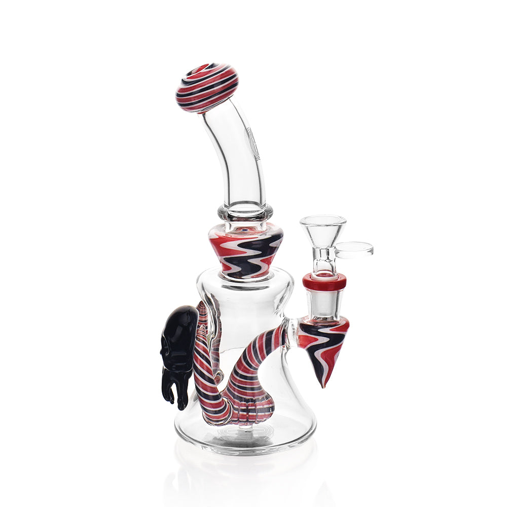 High Society Tulu Premium Wig Wag Concentrate Rig (Red & Black)