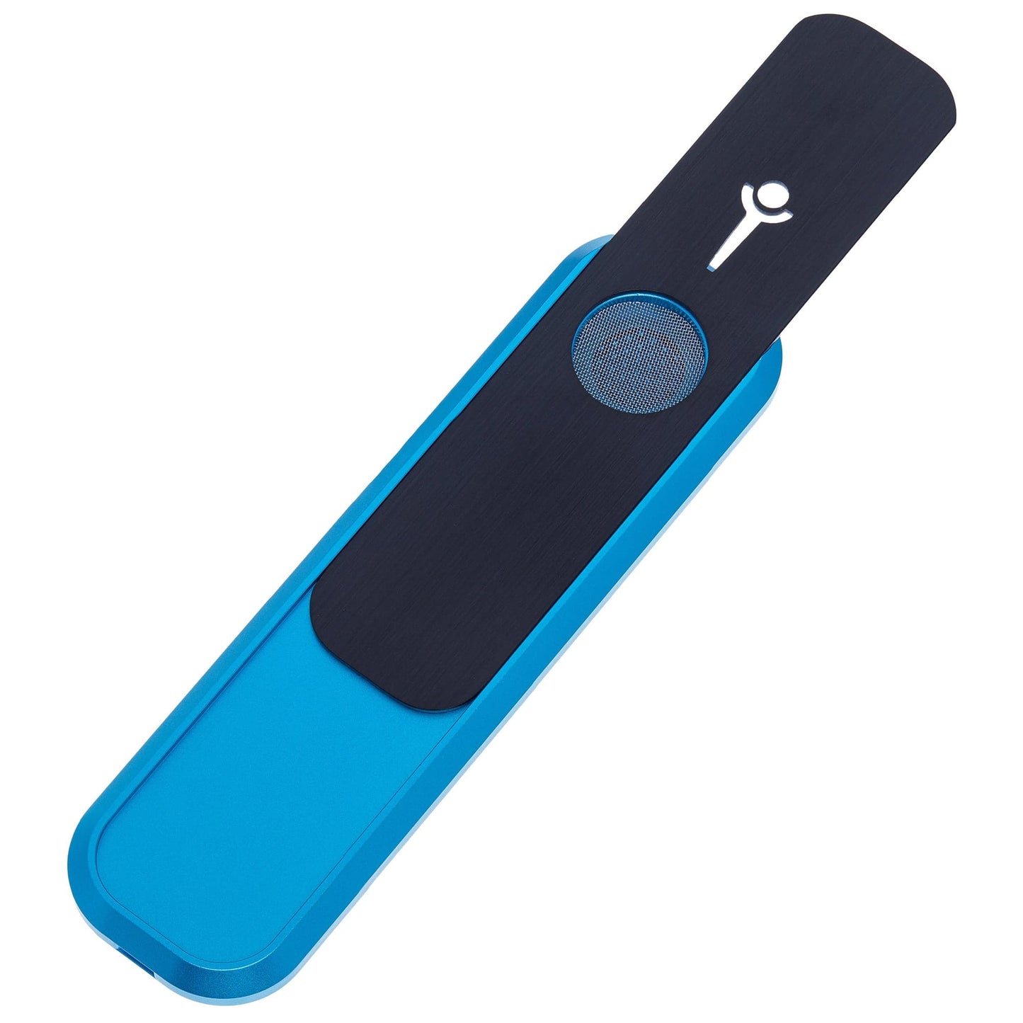 Genius Smoking Dry Herb Smoking Pipe Mini - Teal Patented air cooling system