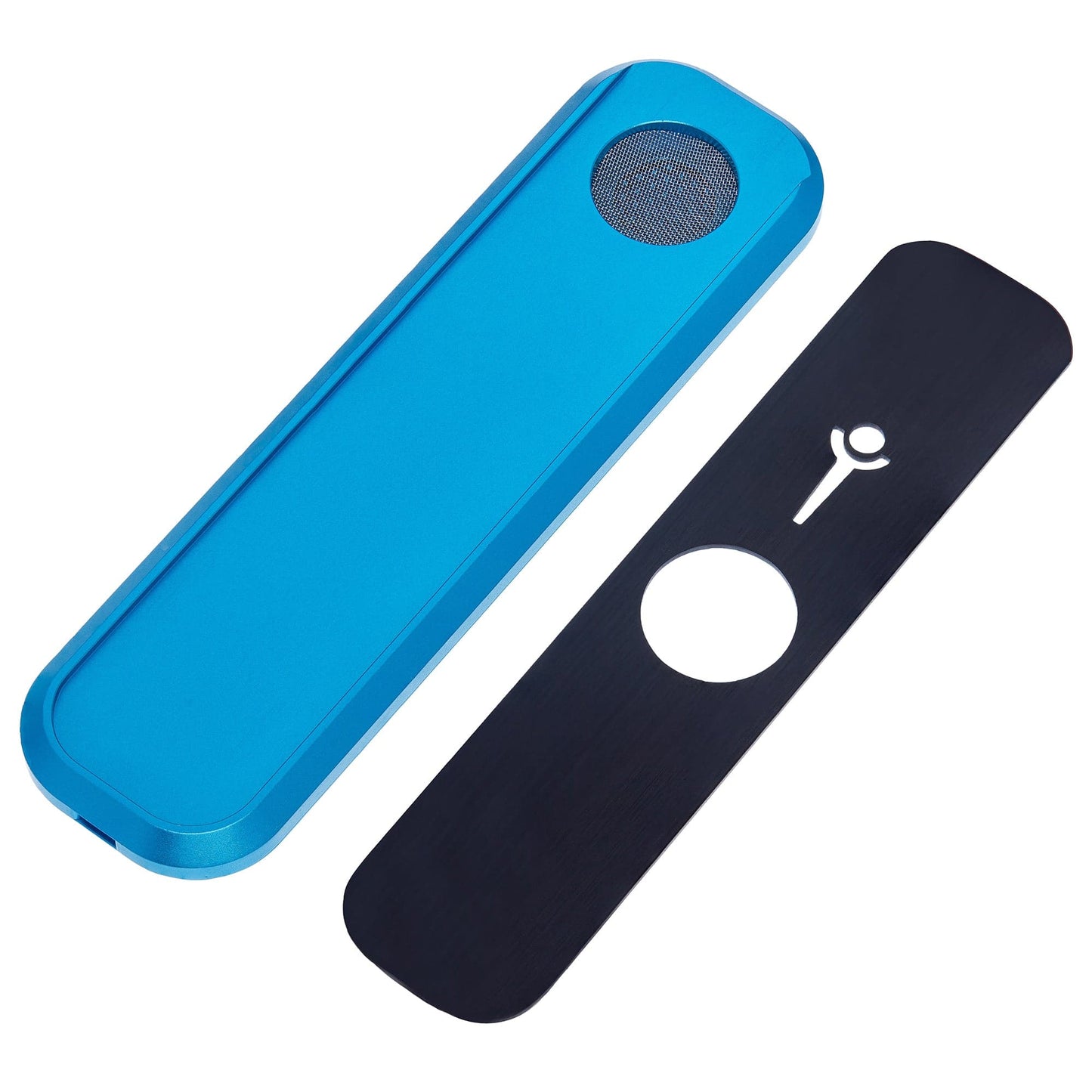 Genius Smoking Dry Herb Smoking Pipe Mini - Teal Patented air cooling system