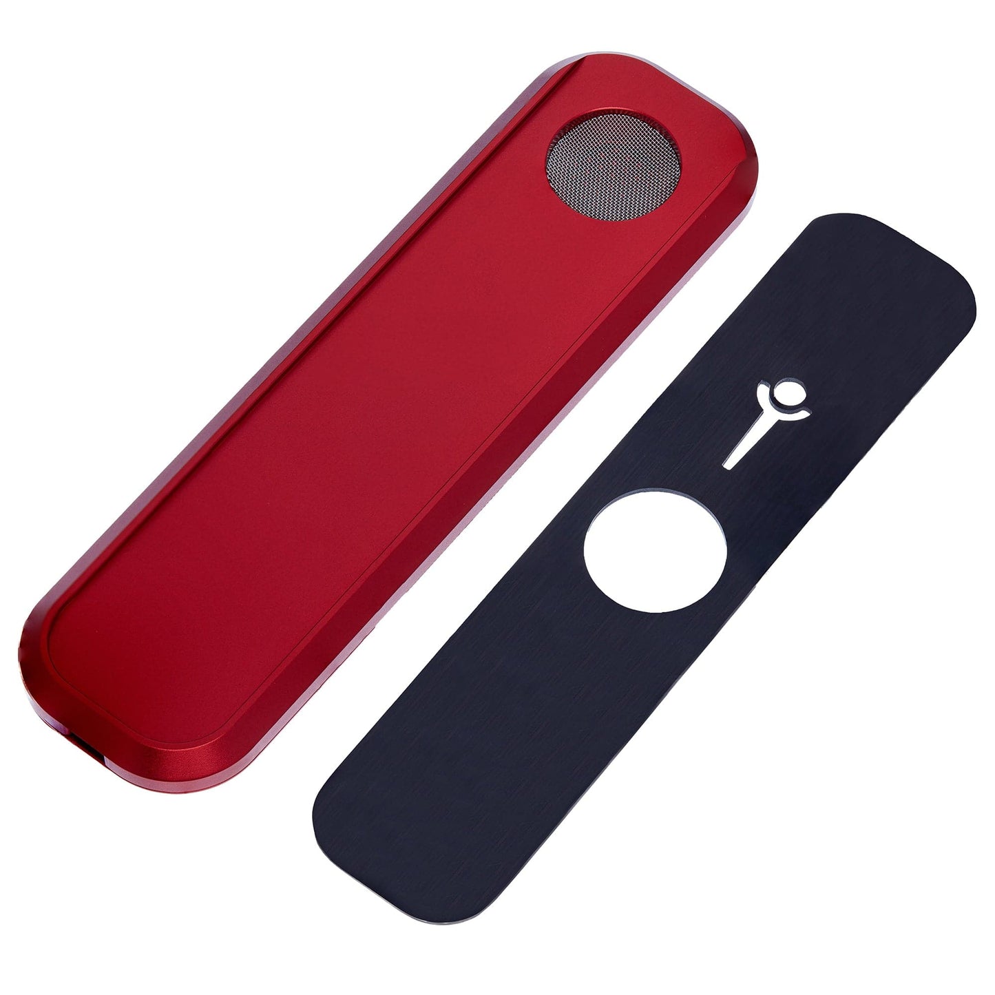 Genius Smoking Dry Herb Smoking Pipe Mini- Red Patented air cooling system