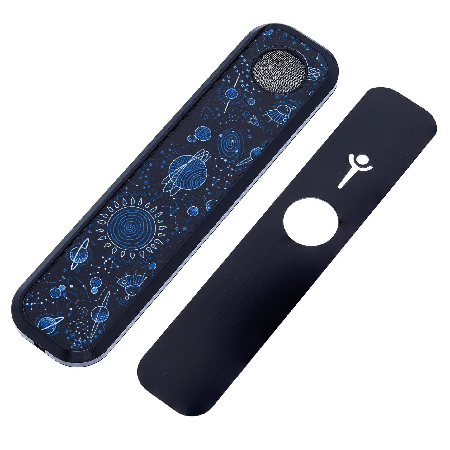 Genius Smoking Dry Herb Smoking Pipe Through The Universe Patented air cooling system