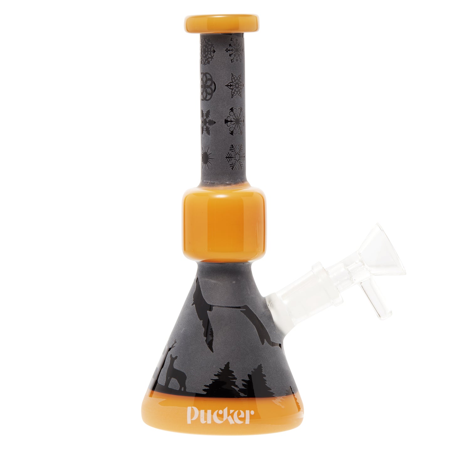 Pucker Shade Water Smoking Bong Pipe 5mm