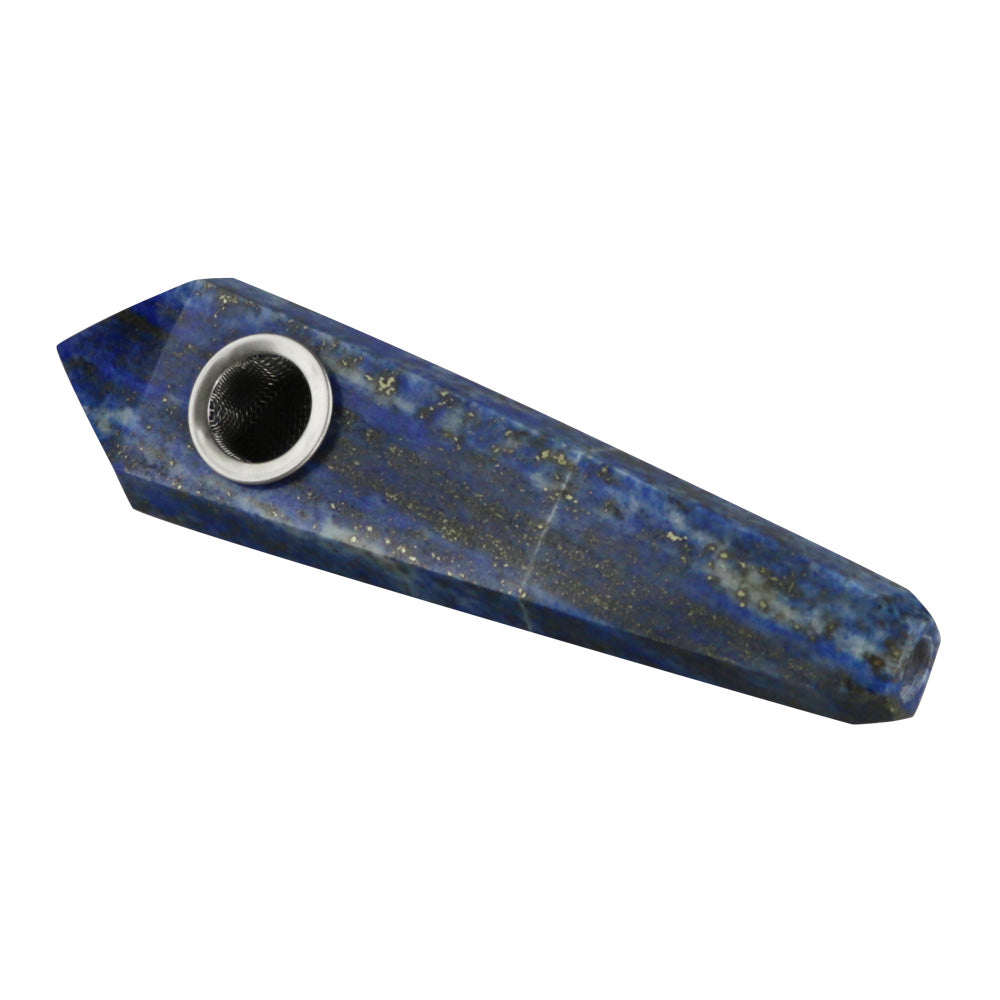 The High Culture Gemstone Dry Herb Smoking Hand Pipe