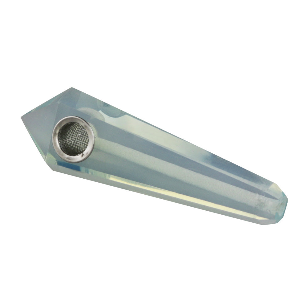 The High Culture Gemstone Dry Herb Smoking Hand Pipe