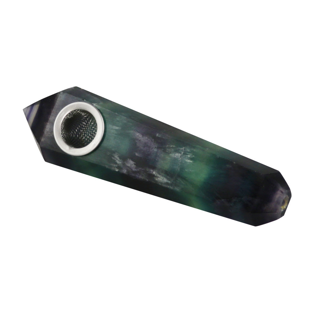 The High Culture Gemstone Dry Herb Smoking Hand Pipe