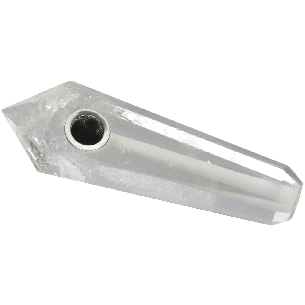 The High Culture Gemstone Dry Herb Smoking Hand Pipe