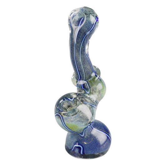 The High Culture Worked Fritted Bubbler Hand Pipe