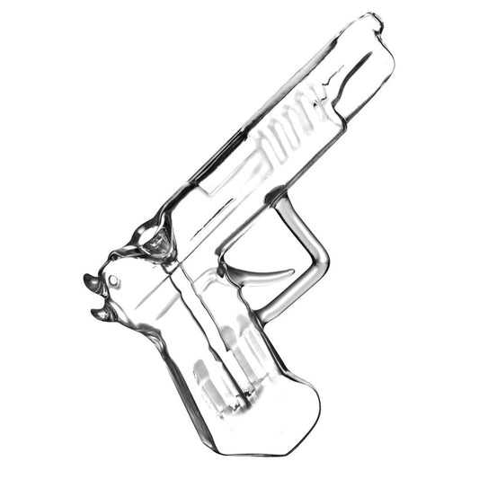 The High Culture Smoking Gun Glass Bubbler