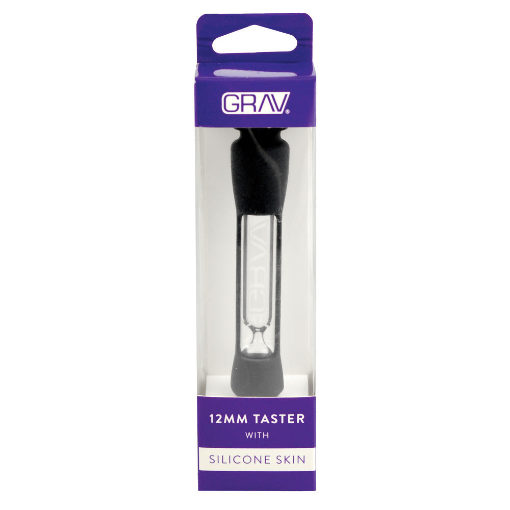 Grav Labs Silicone Taster Pipe - 4" / 12mm / Ash catcher mouthpiece