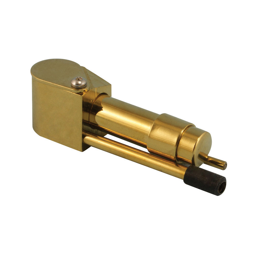 The High Culture Brass Tobacco Pipe - 3.25"