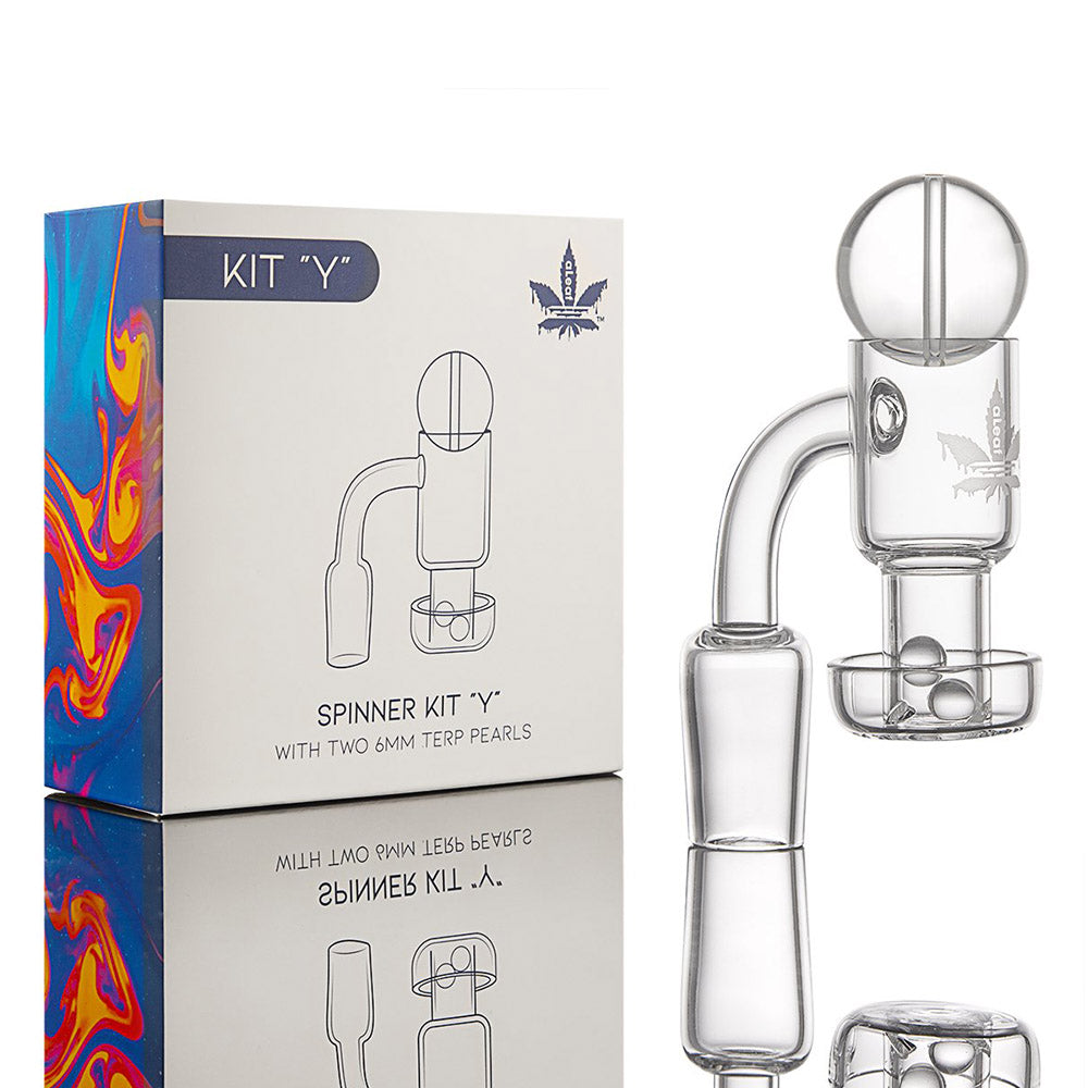 Aleaf Quartz Banger Spinner Kit - Y / 14mm M