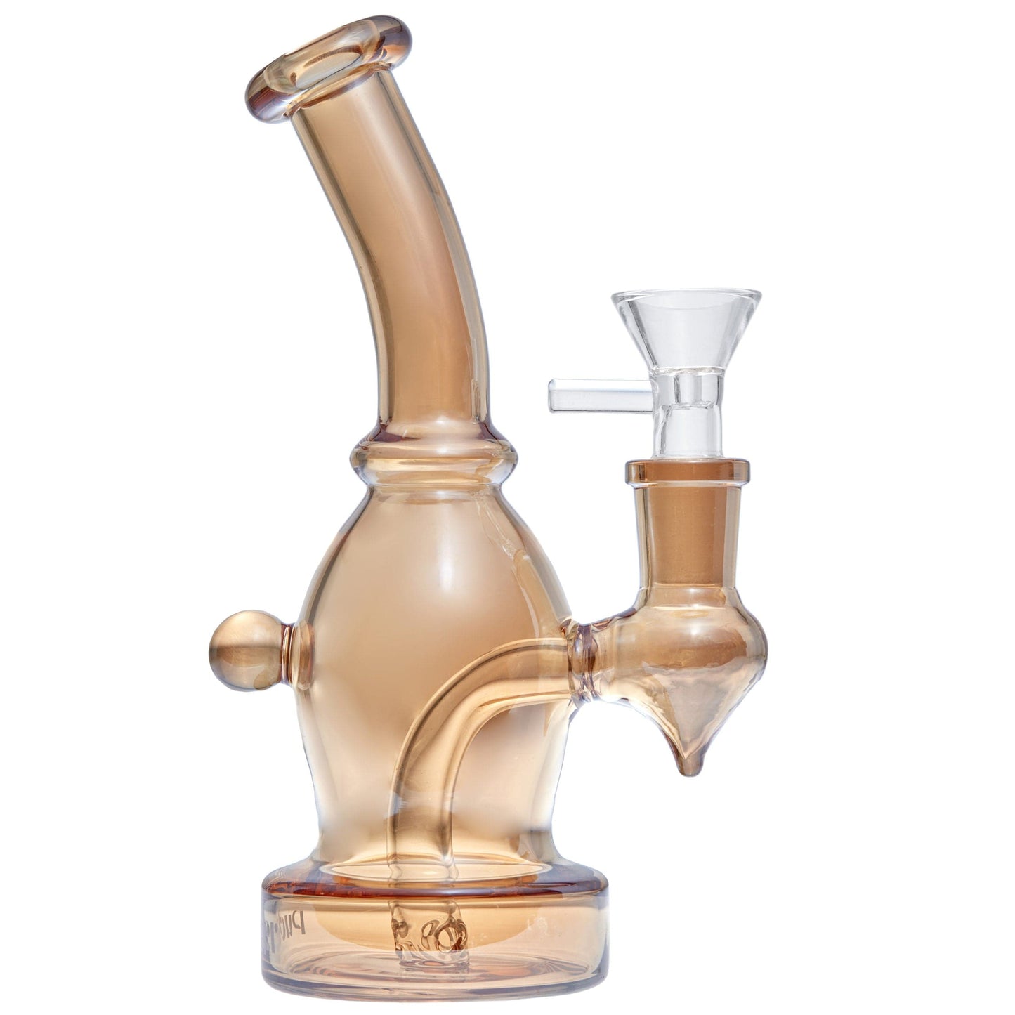 Pucker Drop Water Smoking Bong Pipe - Champagne 5mm