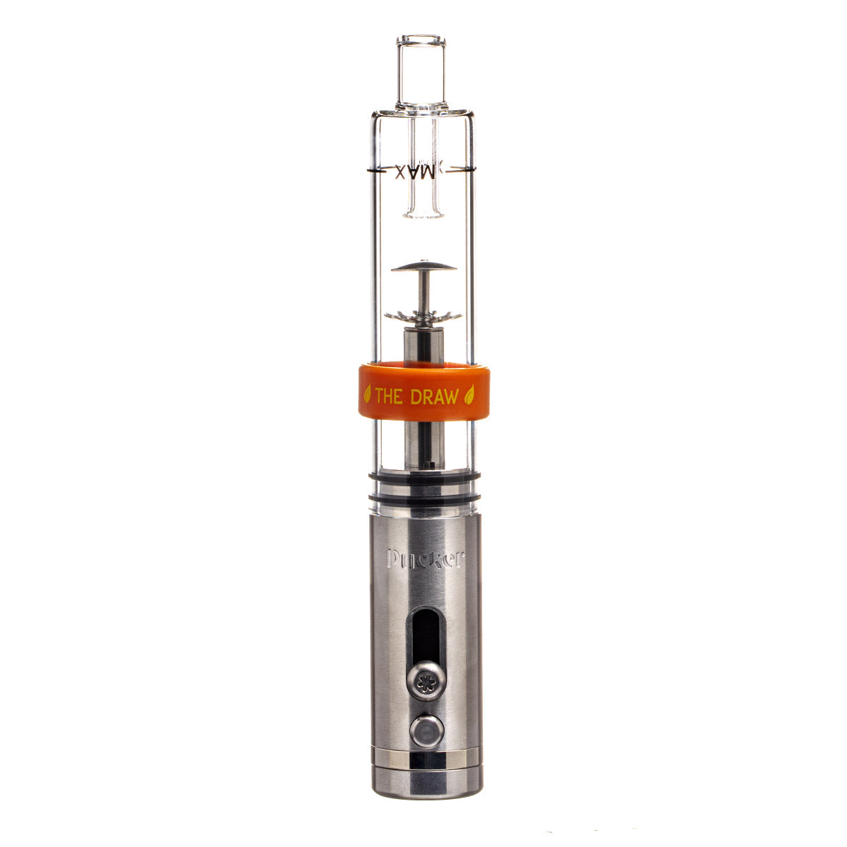 PUCKER "The Draw" Dry Herb Water Pipe - (1 Count)-Vaporizers, E-Cigs, and Batteries