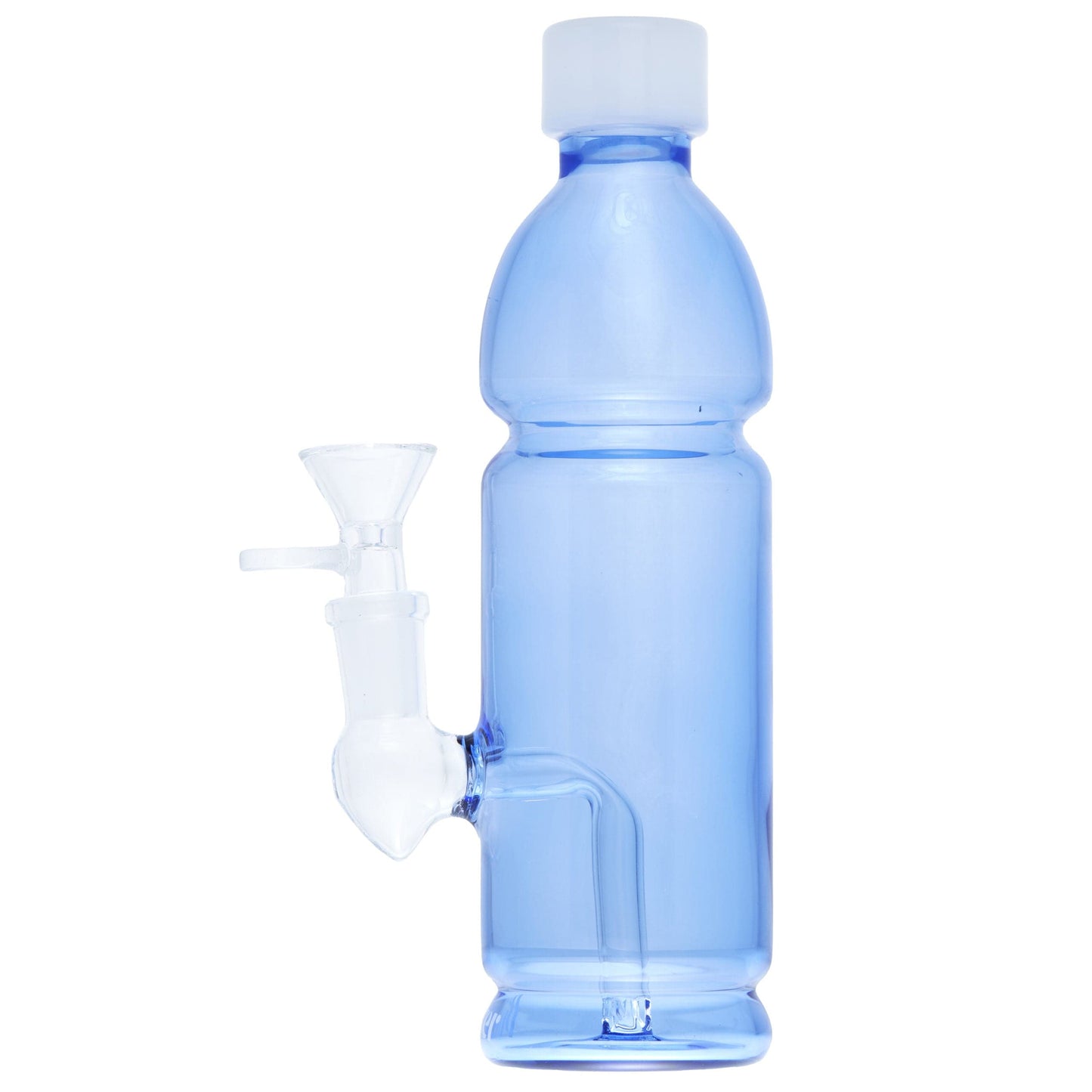 Pucker Canteen Water Smoking Bong Pipe - Blue 5mm