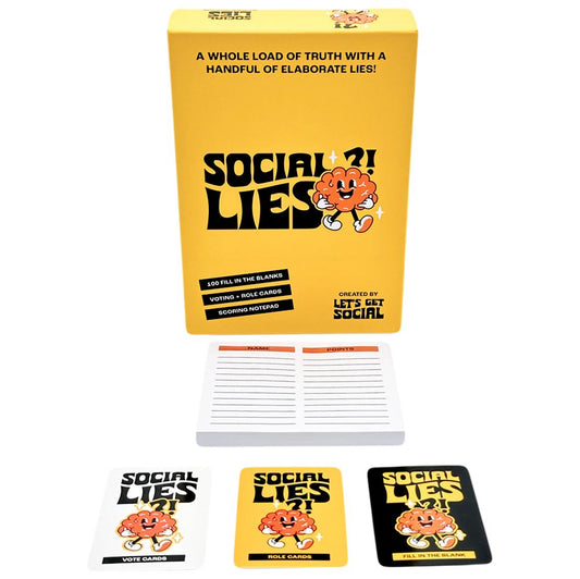 Social Lies Card Game