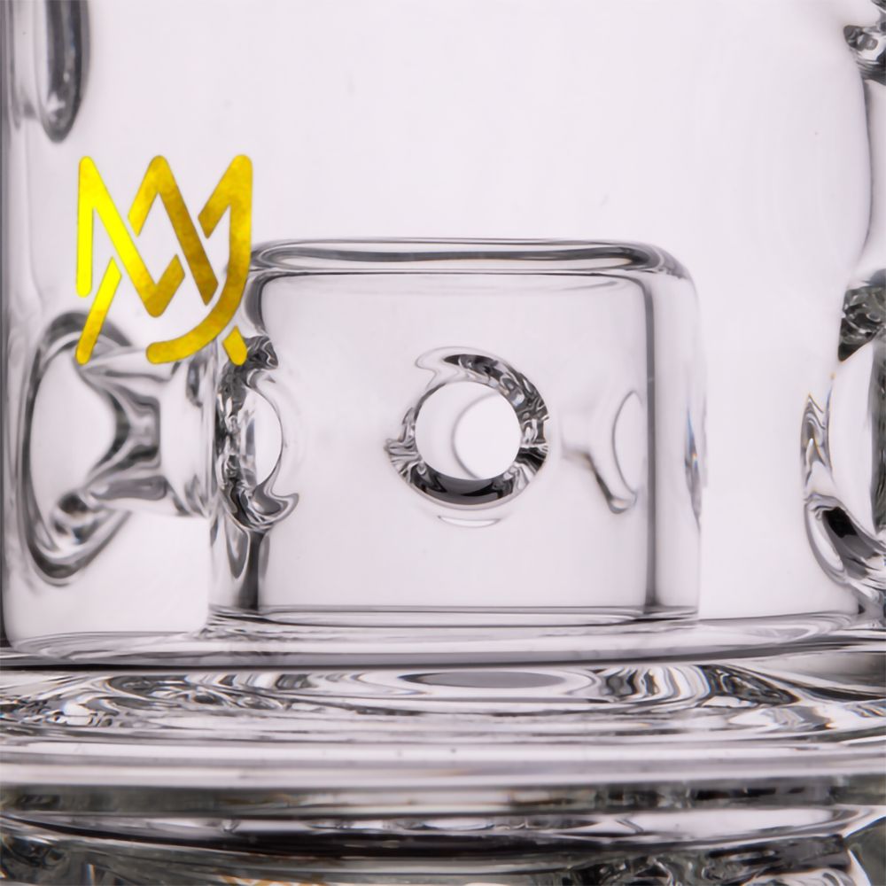 MJ Arsenal Plasma Core Glass Dab Rig - 6" / 10mm F / Clear