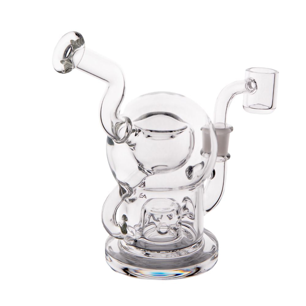 MJ Arsenal Plasma Core Glass Dab Rig - 6" / 10mm F / Clear