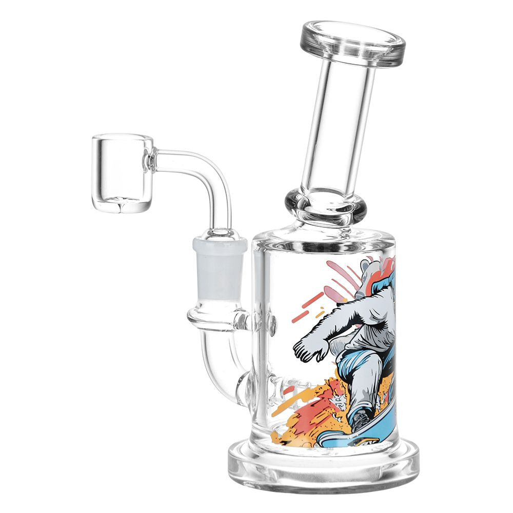 Sub-Zero Shredder Polar Bear Glass Dab Rig - 6.25" / 14mm F