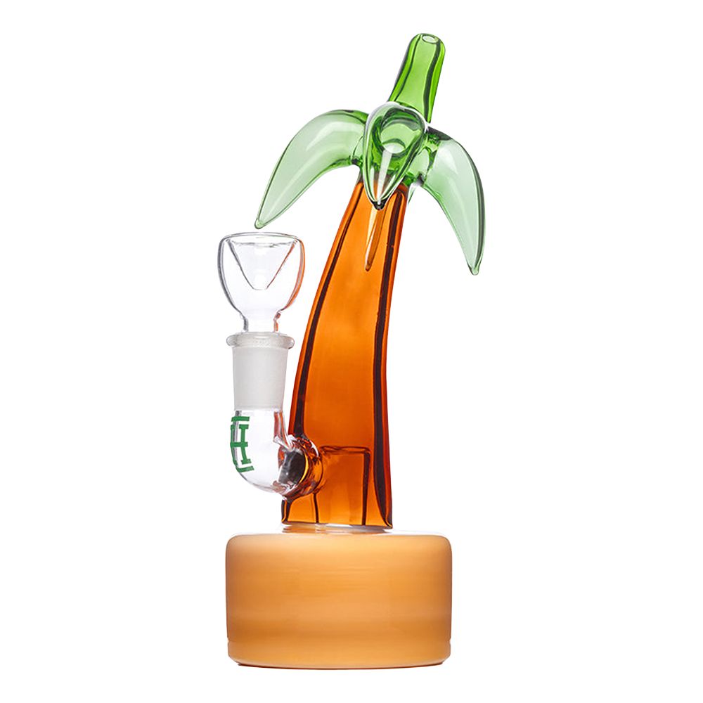 Hemper Beach Box Palm Tree Water Pipe - 7" / 14mm F