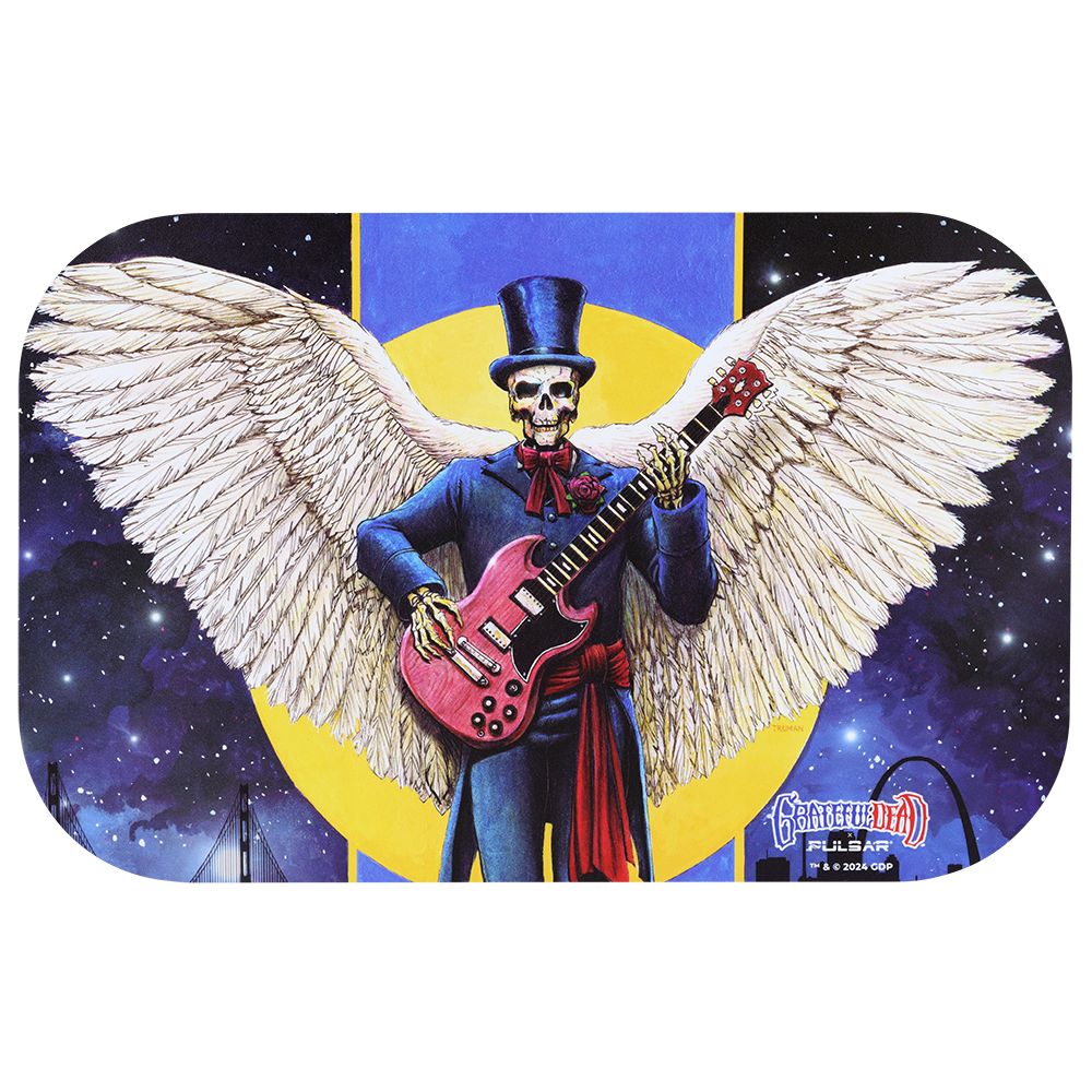 Grateful Dead x Pulsar Magnetic Rolling Tray Lid - Angel of Music / 11" x 7"