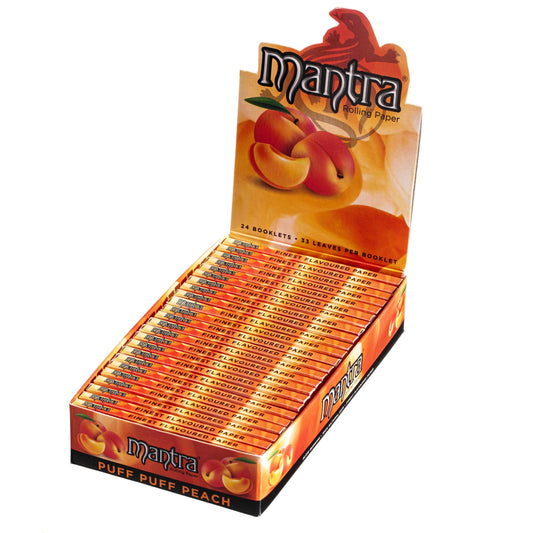 Mantra Flavored Rolling Paper Puff Puff Peach