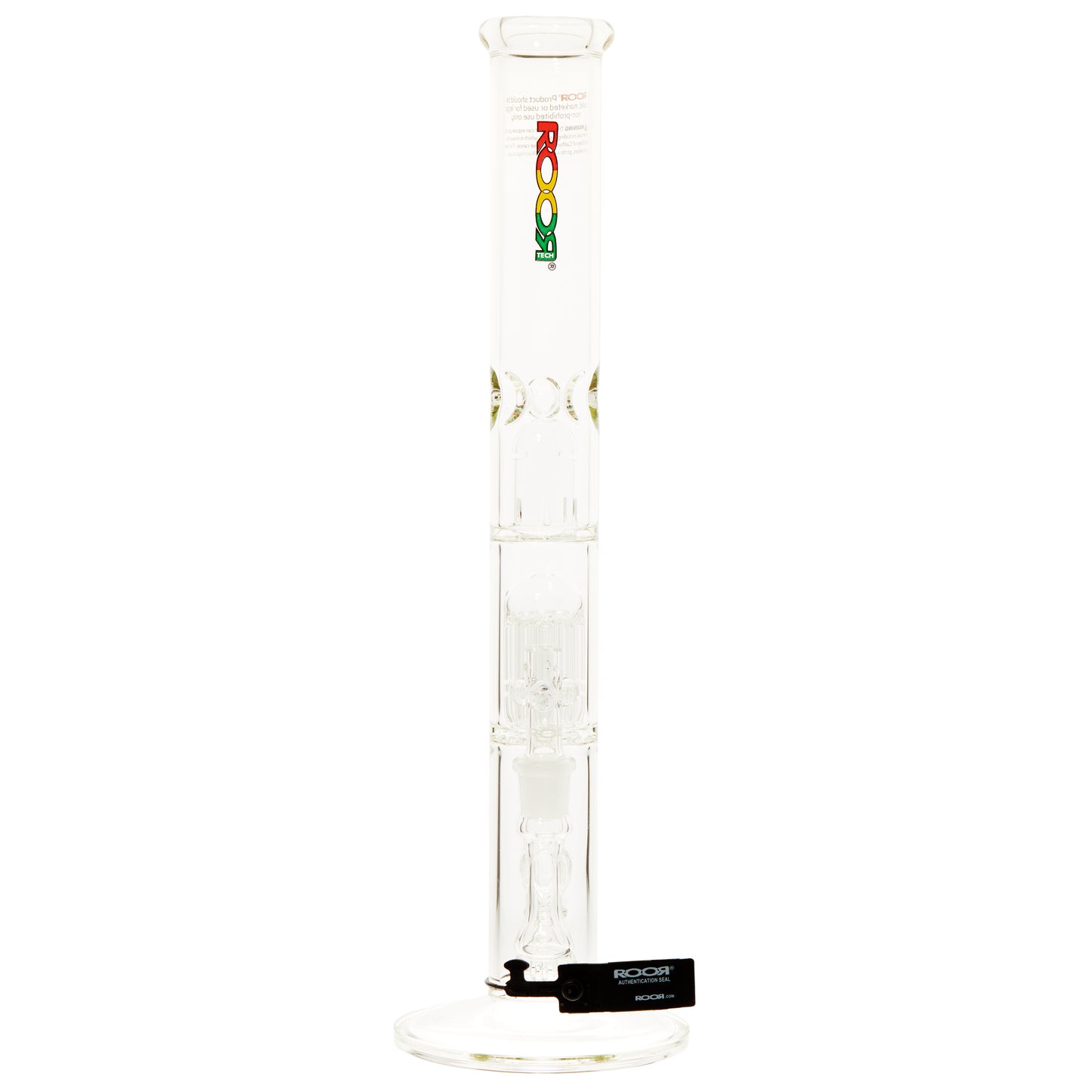 RooR 10-Arm Tree Percolator Straight Stemless Water Pipe