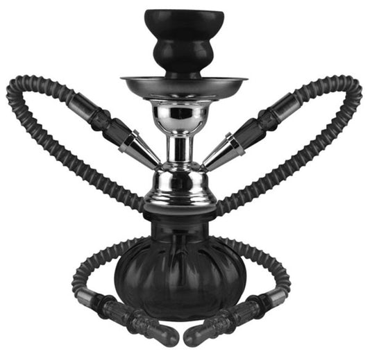 The High Culture 10" Pumpkin 2-Hose Premium Hookah