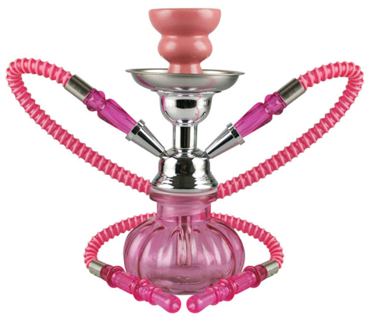 The High Culture 10" Pumpkin 2-Hose Premium Hookah