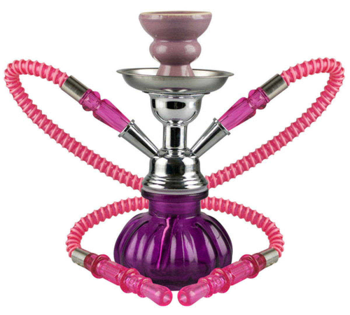 The High Culture 10" Pumpkin 2-Hose Premium Hookah