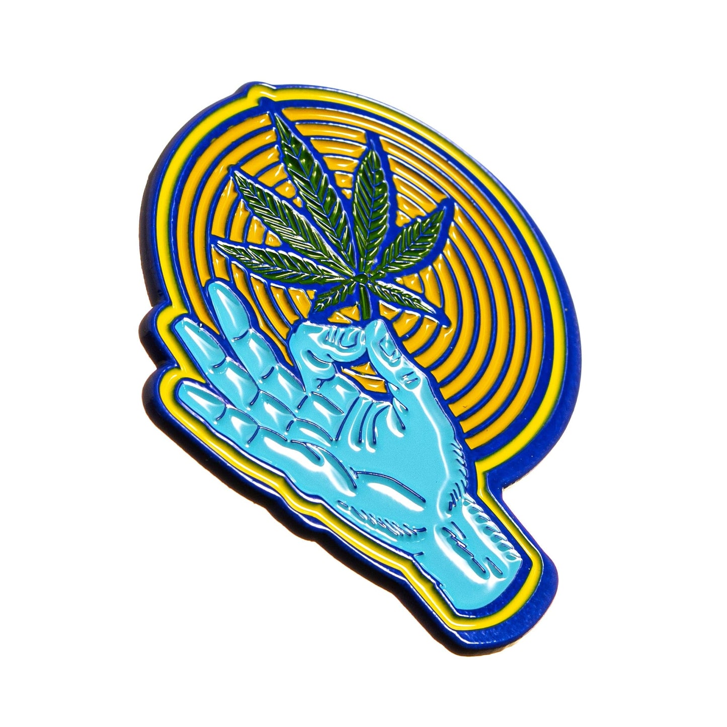 Rollin Budz OK and High Enamel Pin