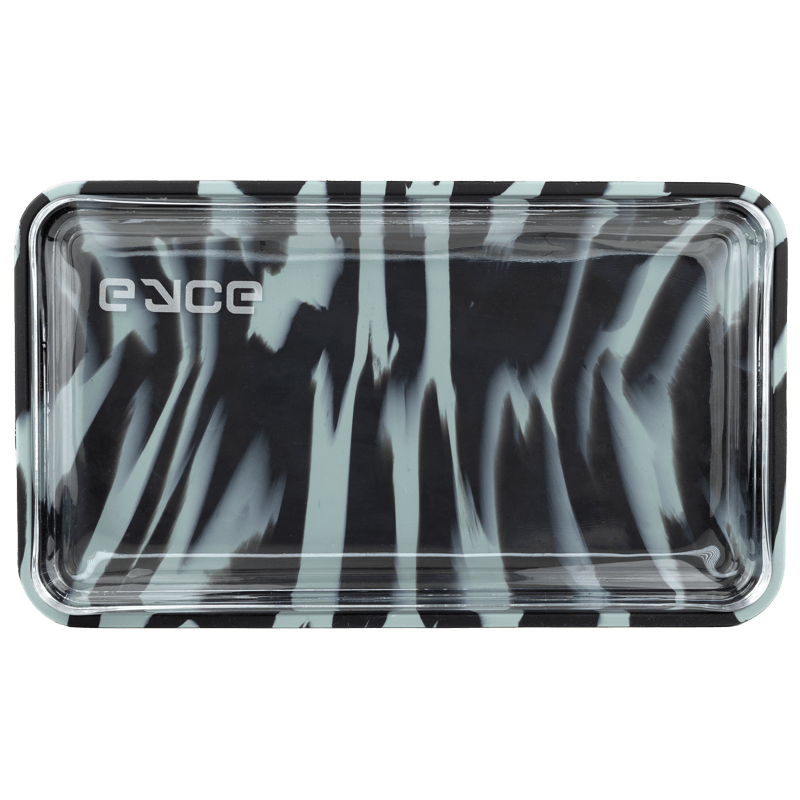 Eyce Rolling Tray  2-in-1 silicone and glass