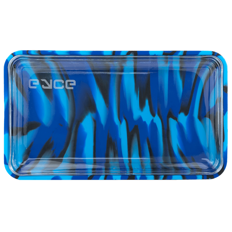 Eyce Rolling Tray  2-in-1 silicone and glass