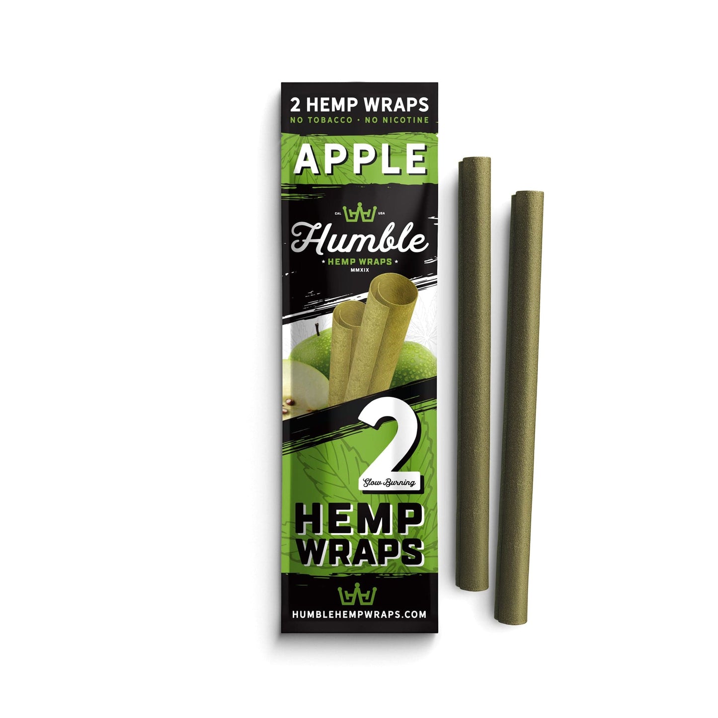 Humble Hemp Wraps - Apple - 25 Pack