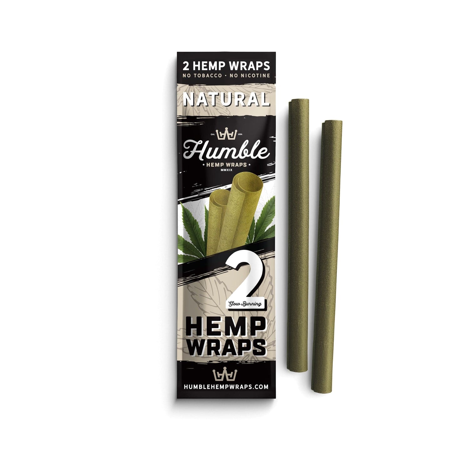 Humble Hemp Wraps - Natural - 25 Pack