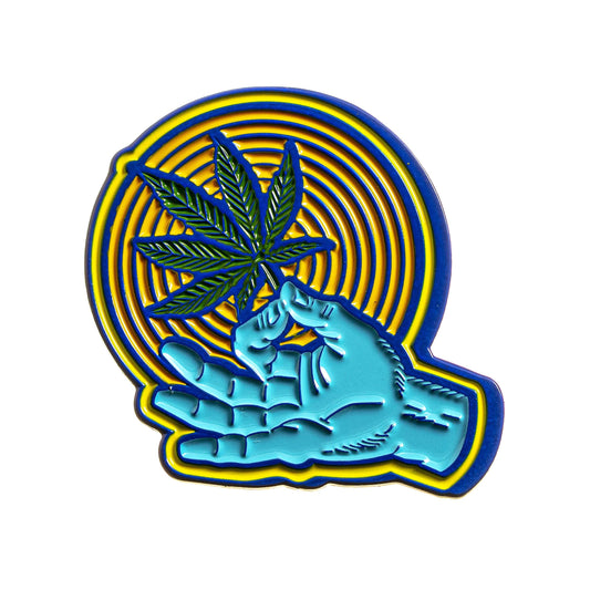 Rollin Budz OK and High Enamel Pin