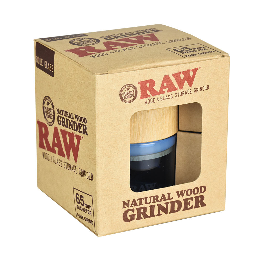 Raw Natural Wood Grinder - 65mm