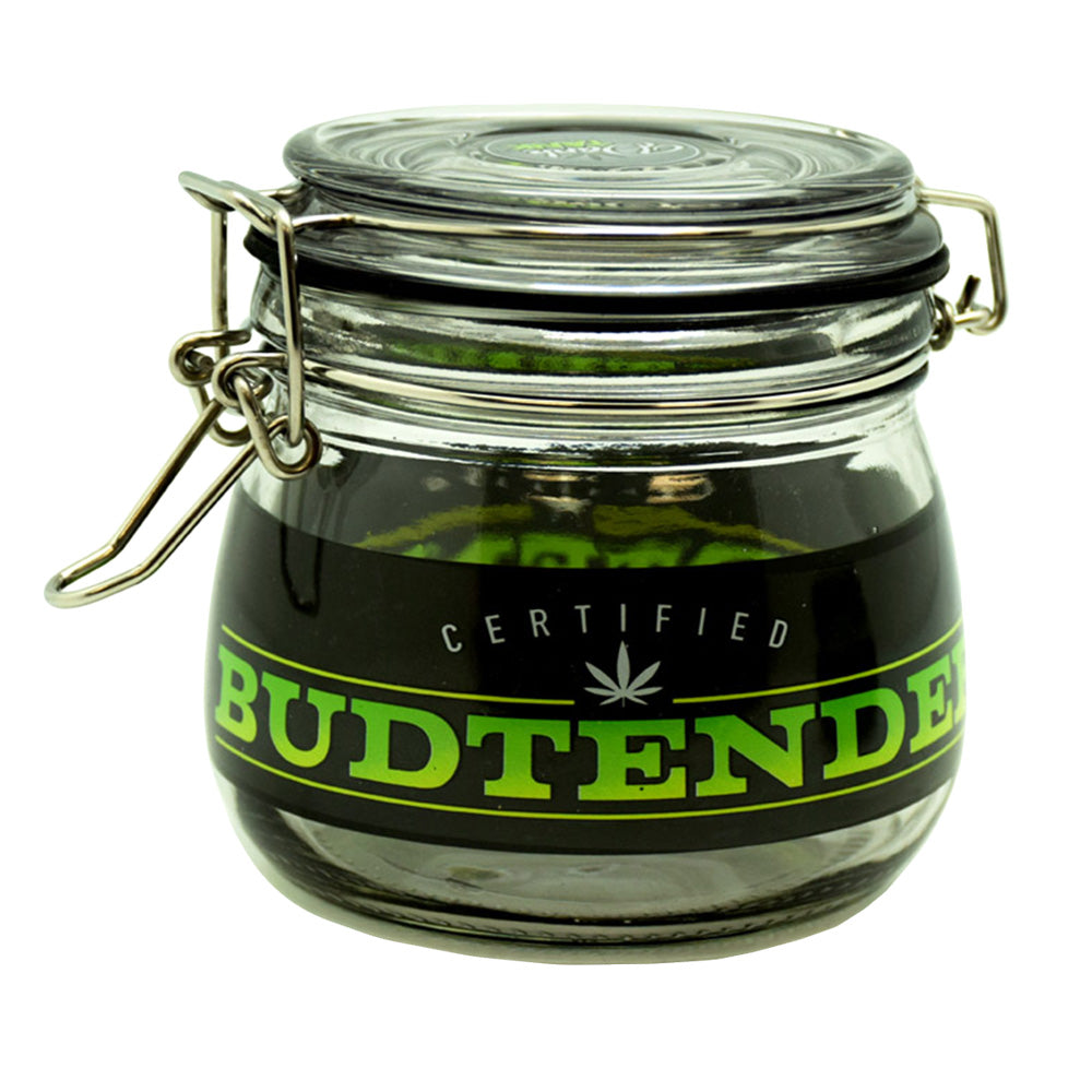 Dank Tank Airtight Glass Storage Jar | Budtender | Large