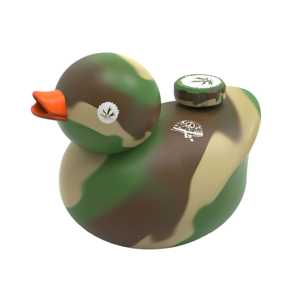 Piecemaker Kwack Silicone Camo Duck Bong