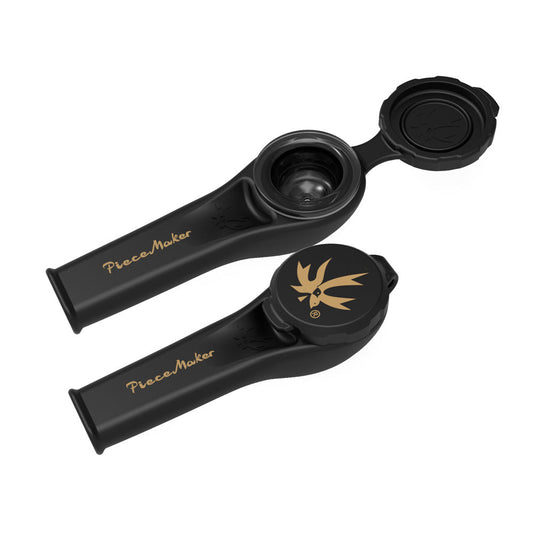 Piecemaker Karma Kayo Silicone Pipe w/ Cap | Black