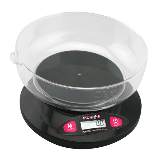 Truweigh Vortex Digital Bowl Scale - 2000g x 0.1g