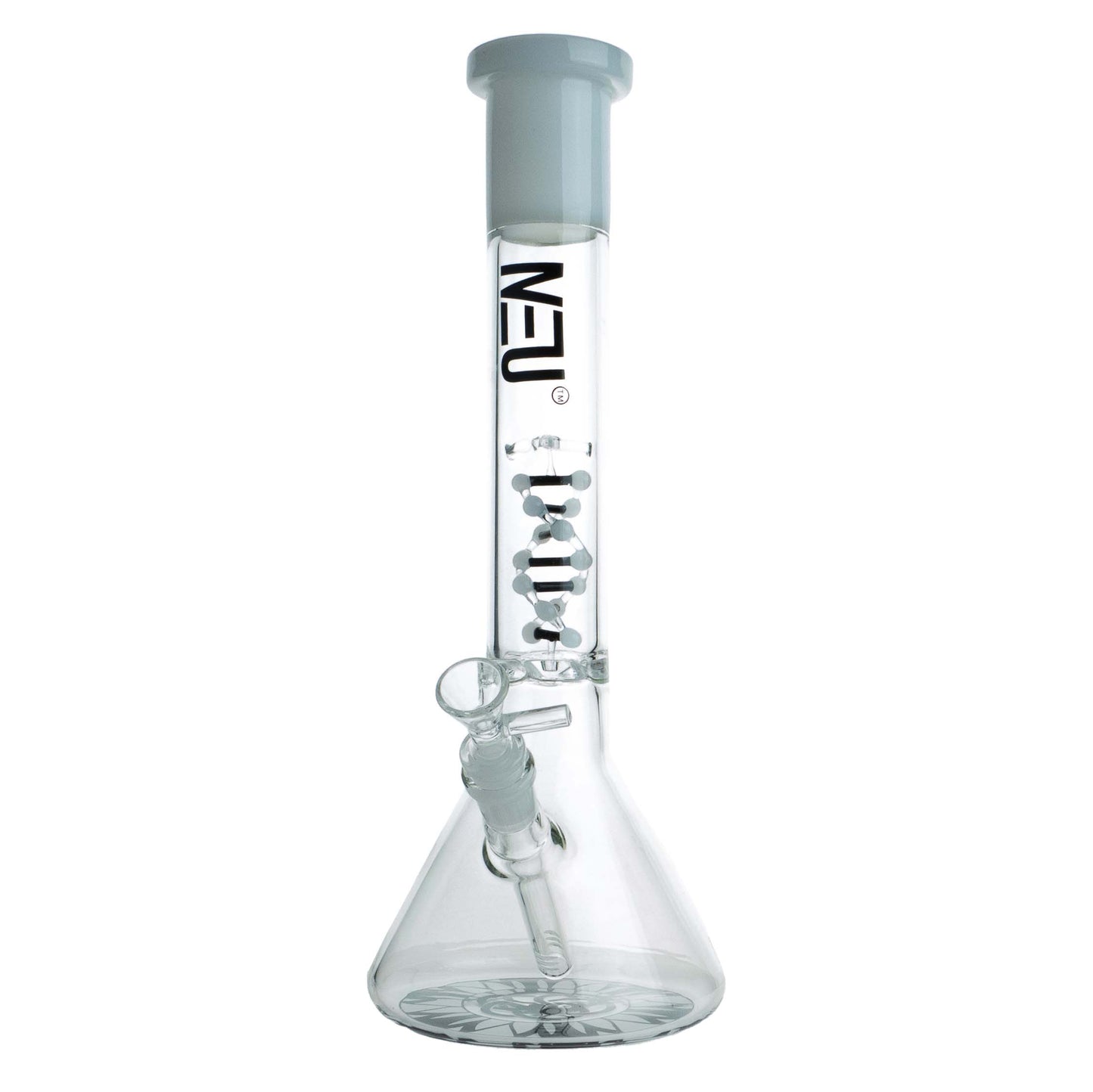 Neu Water Pipe Tornado DNA - Black/White WATER BONG SMOKING PIPE