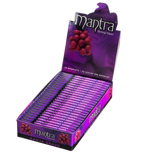 Mantra Flavored Rolling Paper Ganja Grape